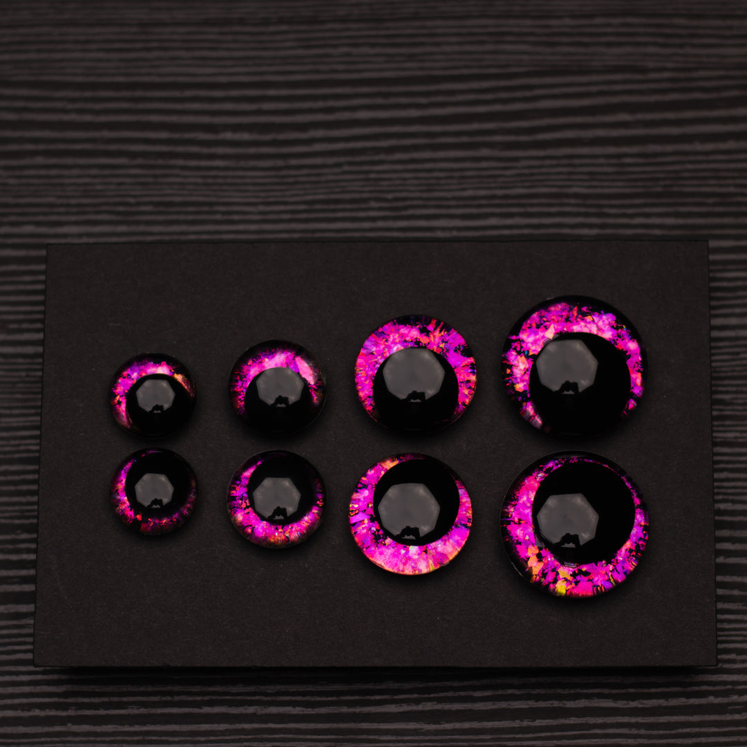 Blossom safety eyes | Hand-painted