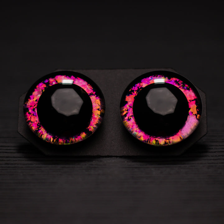 Blossom safety eyes | Hand-painted