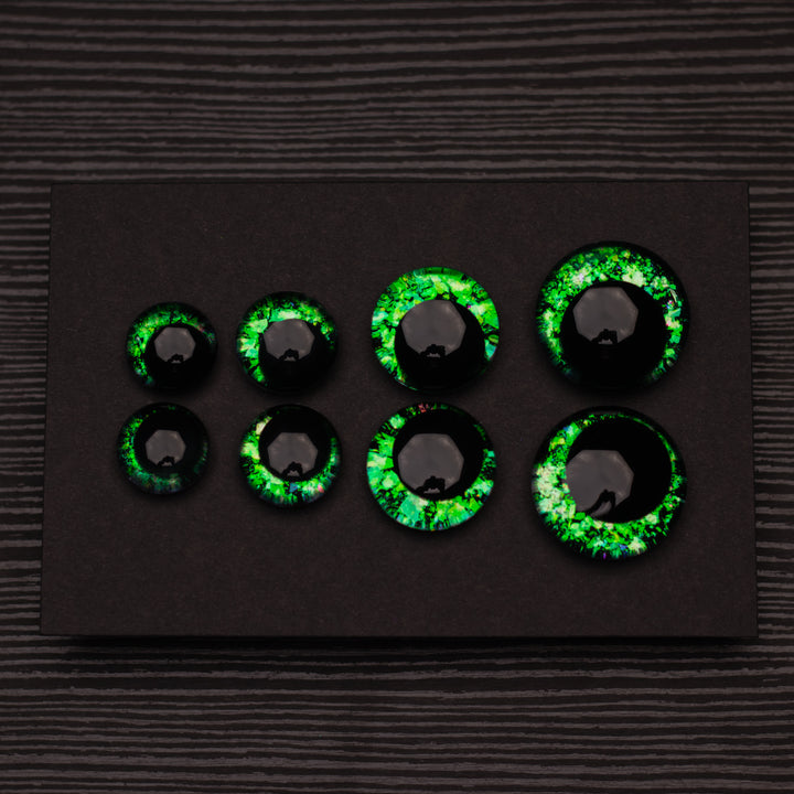 Verdant safety eyes | Hand-painted