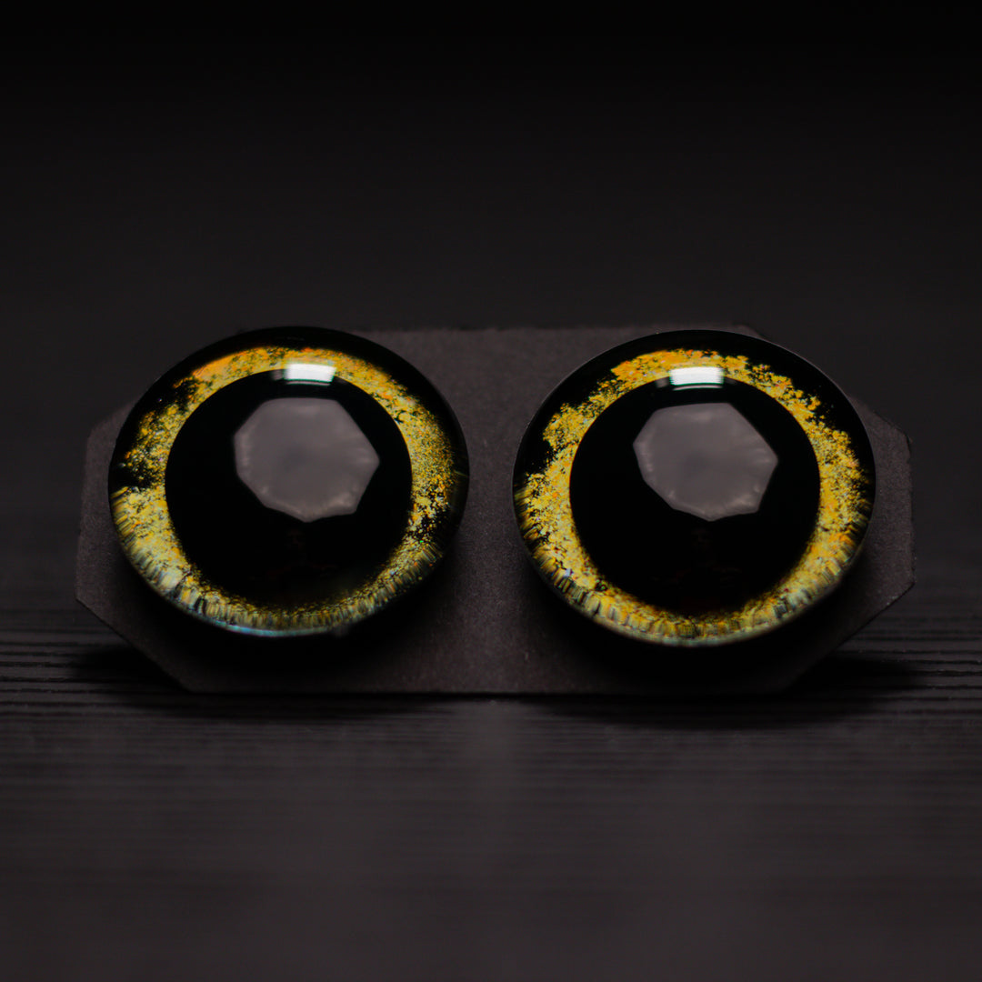 Sulphur safety eyes | Hand-painted