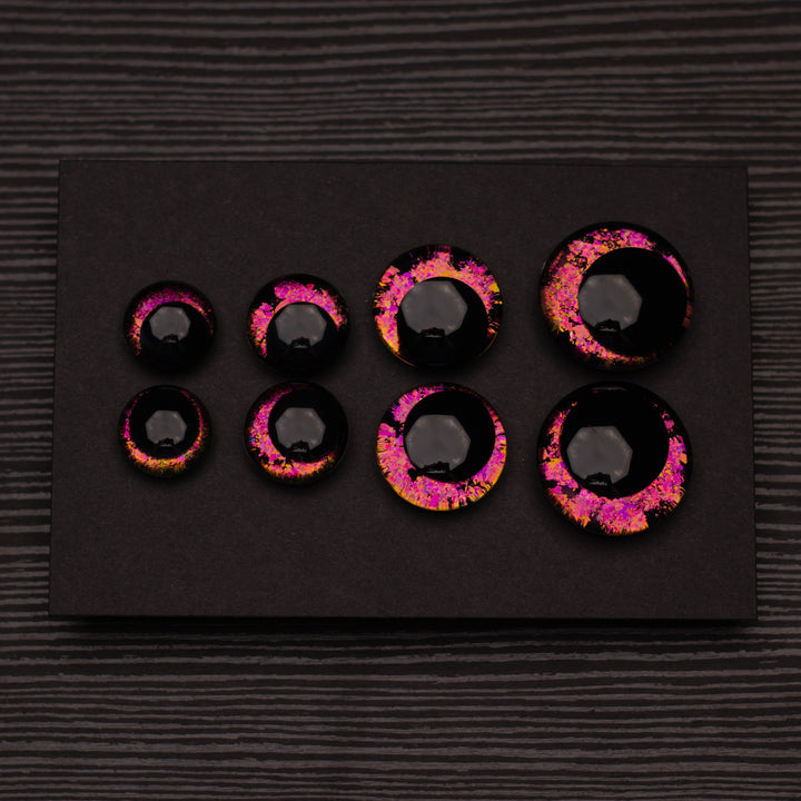 Amaranth safety eyes | Hand-painted