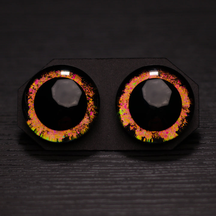 Copper safety eyes | Hand-painted