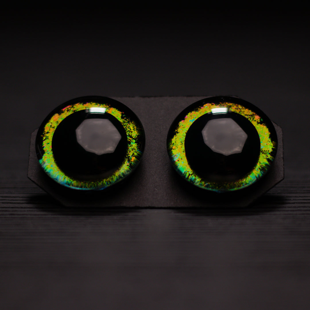 Copper safety eyes | Hand-painted