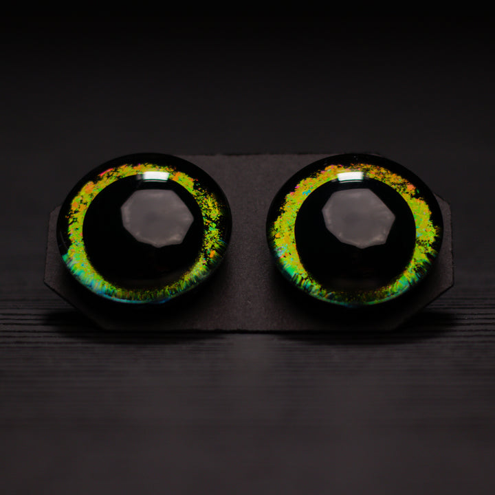 Copper safety eyes | Hand-painted