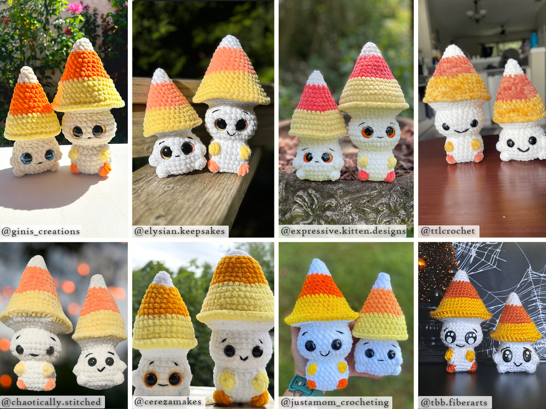 Halloween Spirits Bundle • PDF Easy Amigurumi Pattern