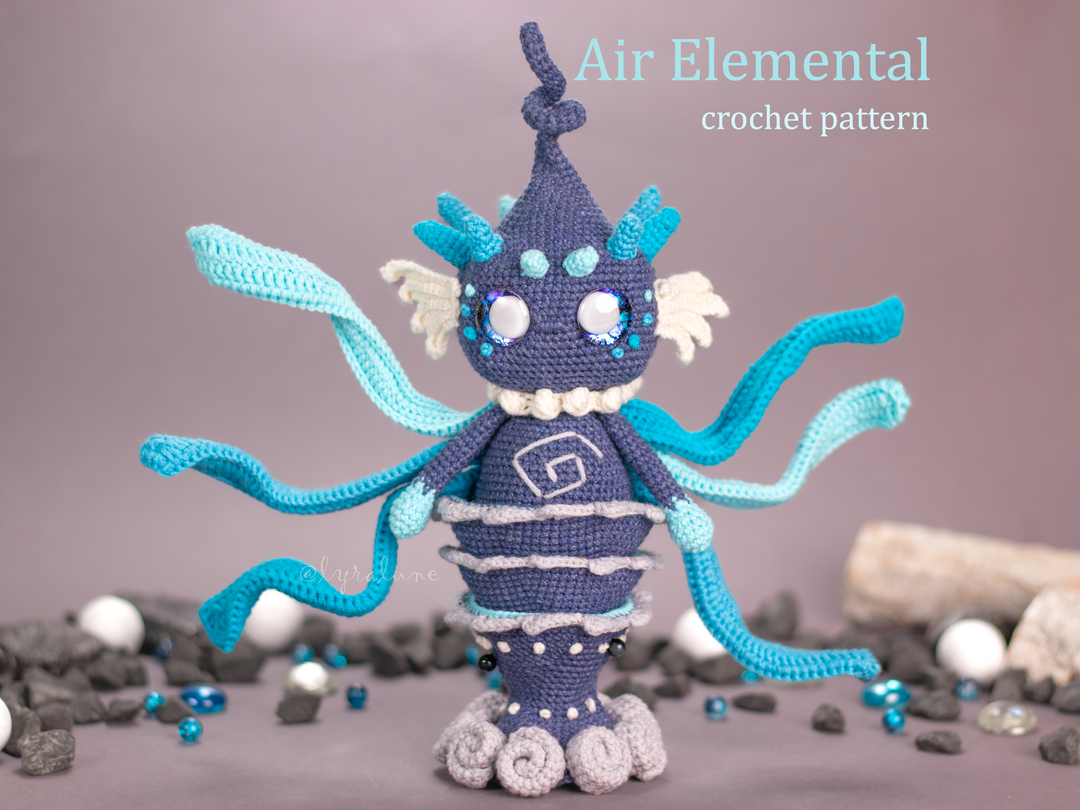 Air Elemental • PDF Amigurumi Pattern