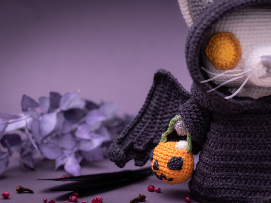 Grim Reaper Cat • PDF Amigurumi Pattern