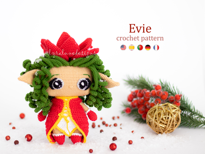 Evie the Elf • PDF Amigurumi Pattern