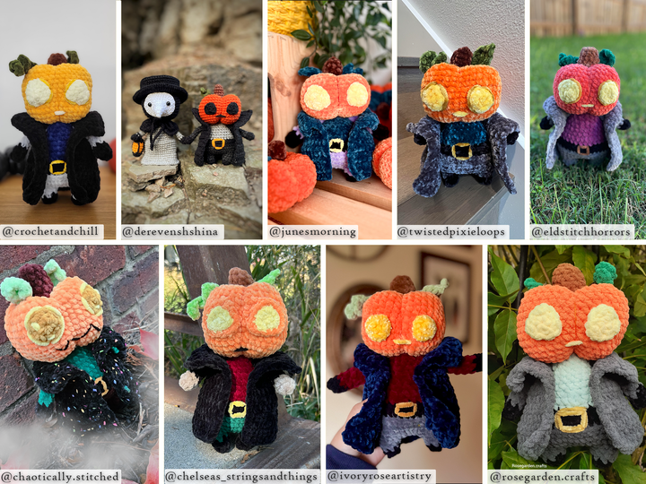 Headless Horseman • PDF Easy Amigurumi Pattern