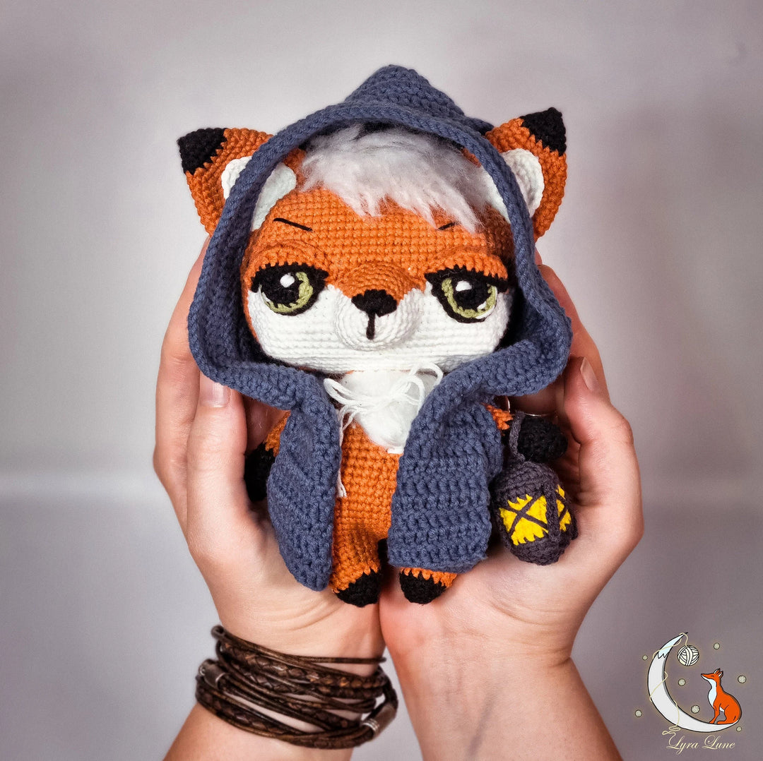 Amber the Fox • PDF Amigurumi Pattern