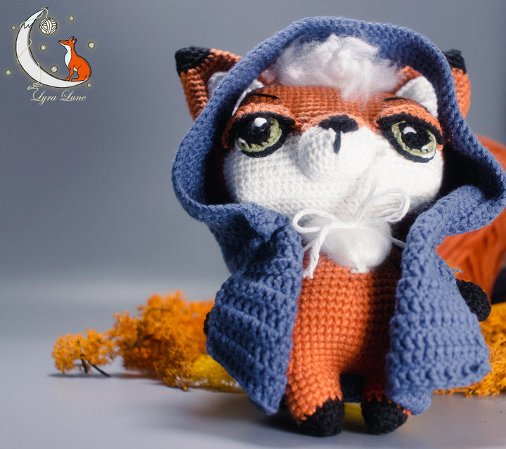 Amber the Fox • PDF Amigurumi Pattern