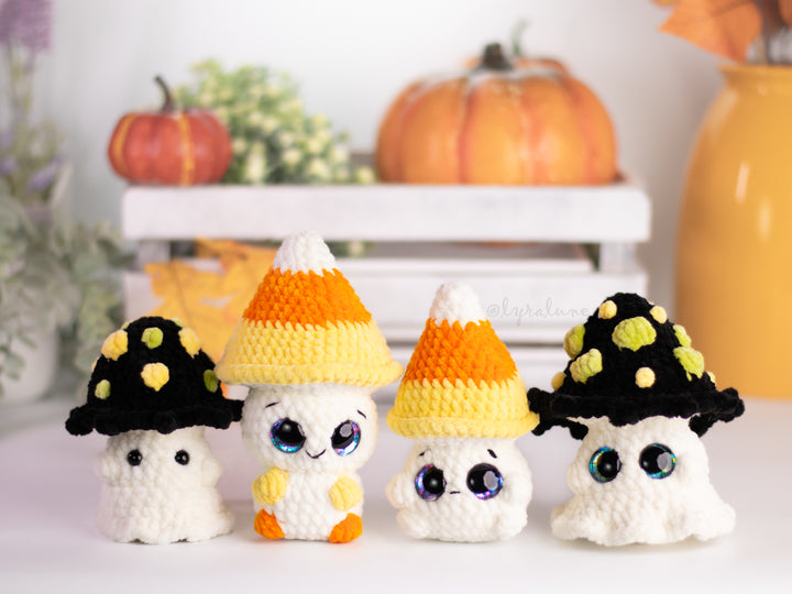 Halloween Spirits Bundle • PDF Easy Amigurumi Pattern