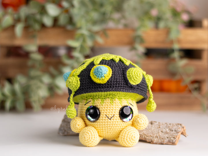 Halloween Mushrooms • PDF Amigurumi Pattern