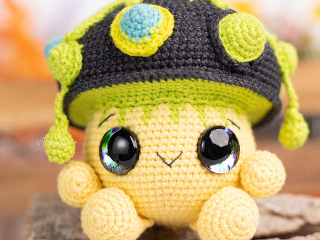 Halloween Mushrooms • PDF Amigurumi Pattern