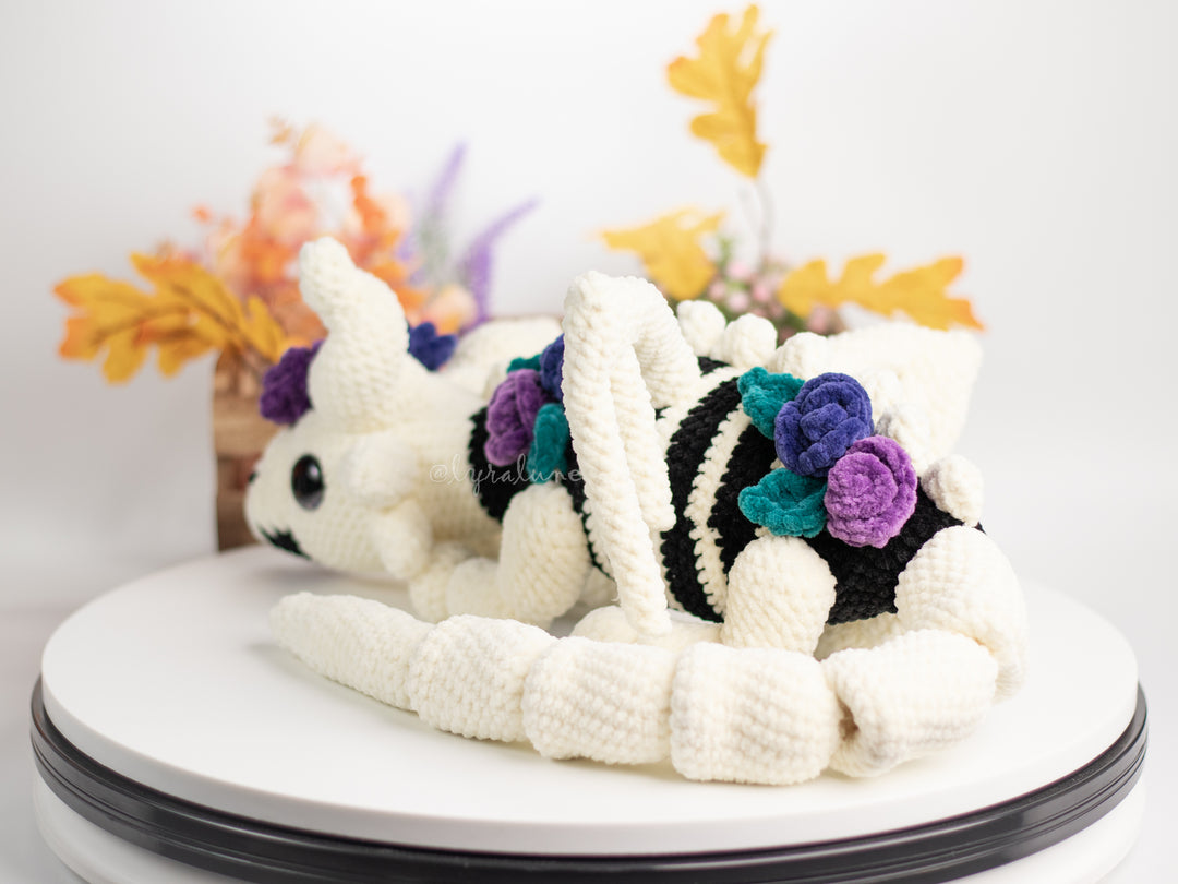 Skeletal Dragon • PDF Easy Amigurumi Pattern