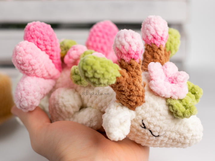 Spring Dragon in a Box • PDF Easy Amigurumi Pattern