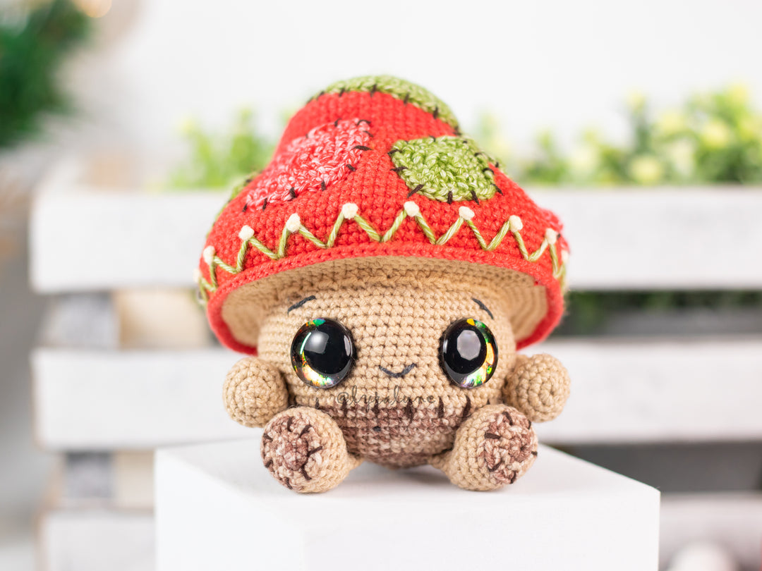 Christmas Mushrooms • PDF Amigurumi Pattern