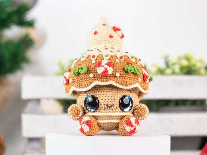 Christmas Mushrooms • PDF Amigurumi Pattern