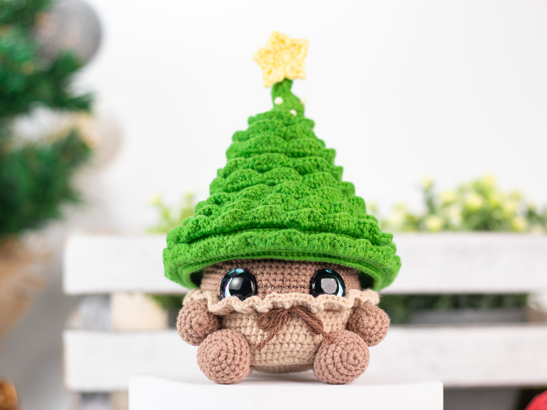 Christmas Mushrooms • PDF Amigurumi Pattern