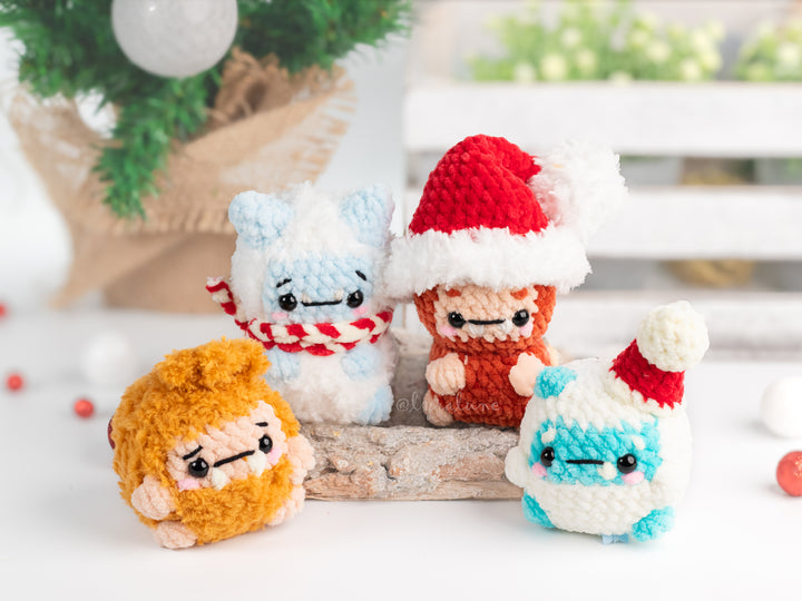 Yeti & Bigfoot • PDF Easy Low Sew Amigurumi Pattern