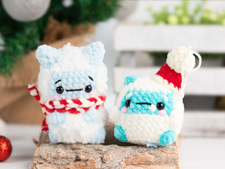 Yeti & Bigfoot • PDF Easy Low Sew Amigurumi Pattern