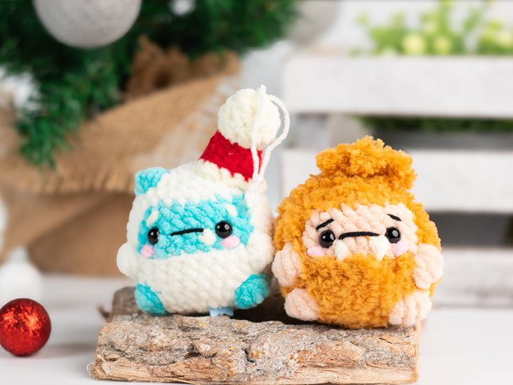 Yeti & Bigfoot • PDF Easy Low Sew Amigurumi Pattern