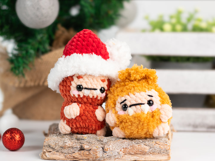 Yeti & Bigfoot • PDF Easy Low Sew Amigurumi Pattern