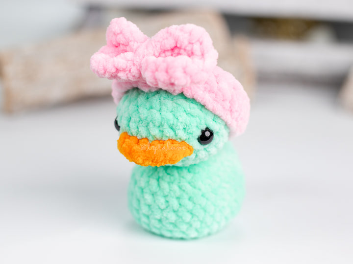 Rubber Ducky • PDF Easy Low Sew Amigurumi Pattern