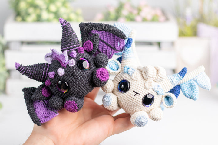 Elemental Dragons Bundle • PDF Amigurumi Pattern