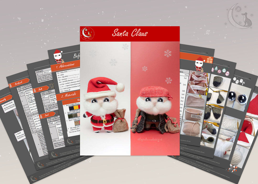 Santa Claus • PDF Amigurumi Pattern