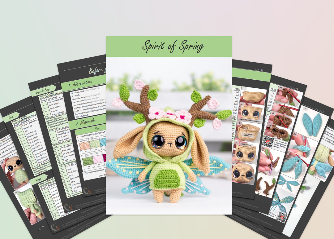 Spirit of Spring • PDF Amigurumi Pattern