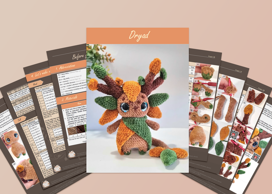 Dryad • PDF Easy Amigurumi Pattern