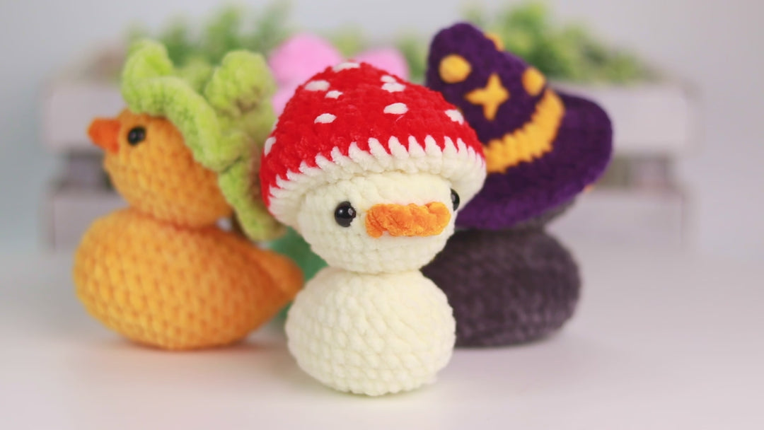 Rubber Ducky • PDF Easy Low Sew Amigurumi Pattern