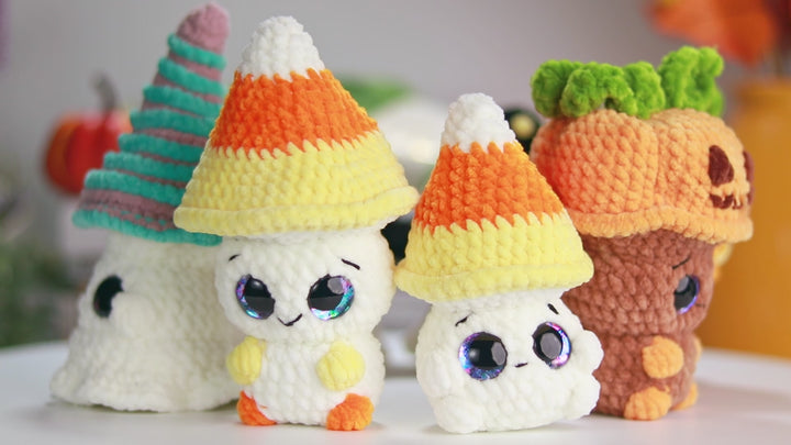 Halloween Spirits Bundle • PDF Easy Amigurumi Pattern