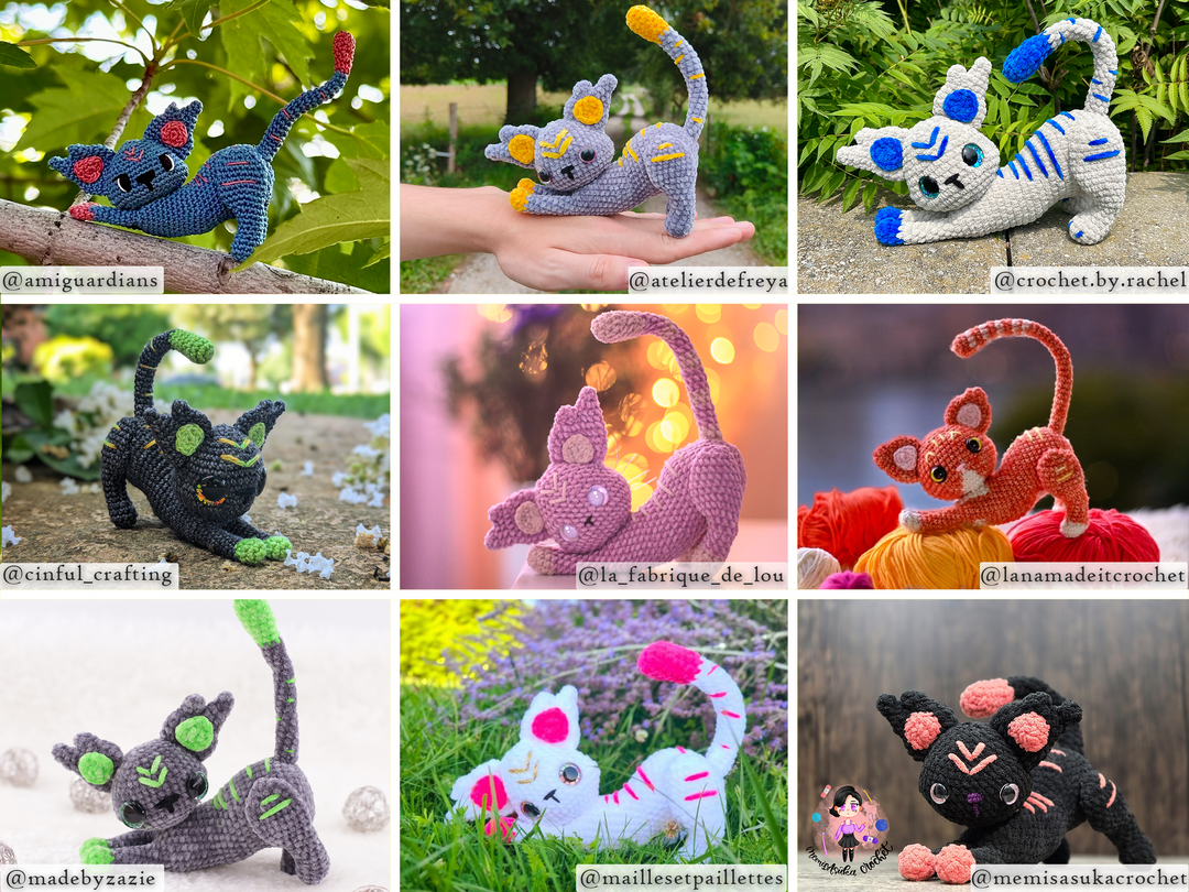 Magicats Bundle • PDF Easy Amigurumi Pattern