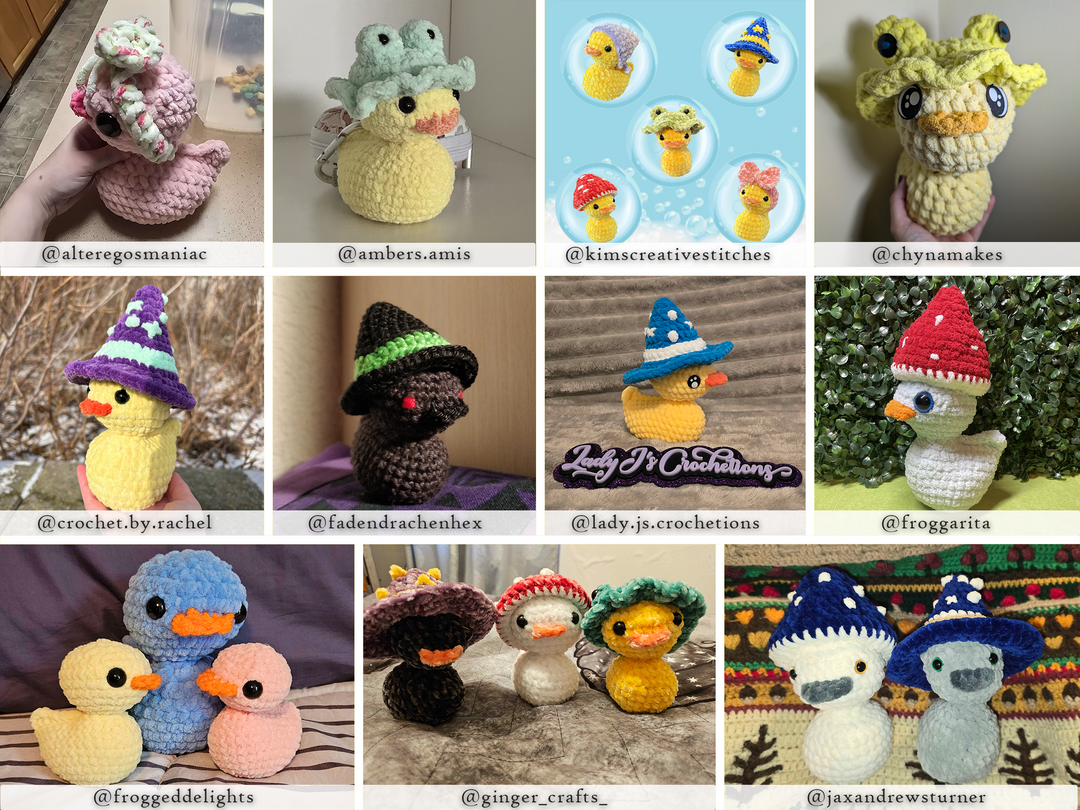 Rubber Ducky • PDF Easy Low Sew Amigurumi Pattern