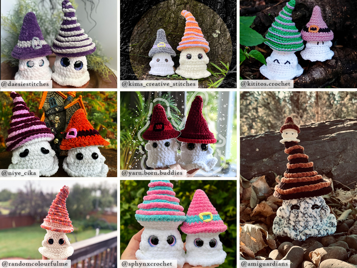 Halloween Spirits Bundle • PDF Easy Amigurumi Pattern